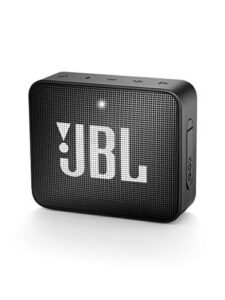 jbl go 2 portable bluetooth waterproof speaker - black (renewed)