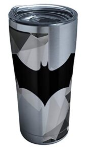 tervis dc comics batman lineage triple walled insulated tumbler travel cup keeps drinks cold & hot, 20oz legacy, stainless steel