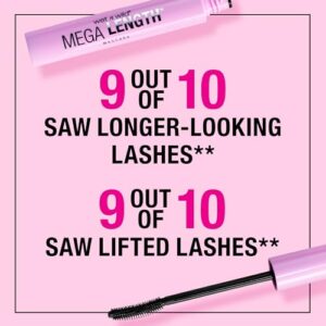 wet n wild Mega Length Mascara, Very Black, 0.21 Ounce