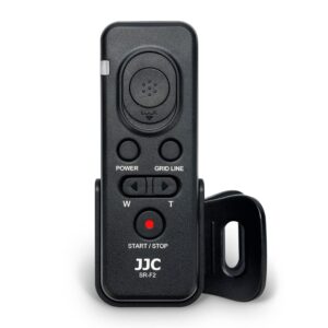 jjc rm-vpr1 wired remote control for sony fdr-ax53 ax33 ax100 ax700 ax45 ax60 pxw-x70 pxw-z90v hxr-nx80 hdr-cx405 cx455 cx440 cx675 cx680 cx900 a5100 a6000 a6100 a6300 a6400 rx100 vii vi v rx10 iv iii