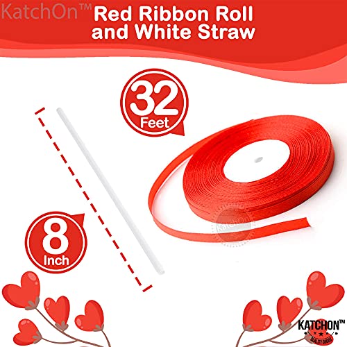 KatchOn, I Love You Balloons Set - Pack of 20 | Red Love Balloon, Romantic Decorations Special Night, Red Heart Balloons | Valentine Balloons for Valentines Day Decor, I Love You Balloons For Him