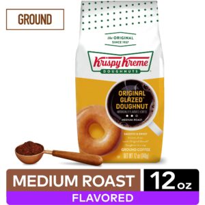 Krispy Kreme Doughnuts Original Glazed Donut Ground Coffee, Bagged 12oz