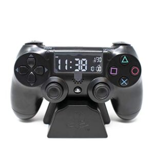 Paladone Playstation Controller Digital Alarm Clock - Officially Licensed Playstation Gamer Gifts and Room Decor