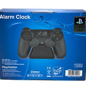 Paladone Playstation Controller Digital Alarm Clock - Officially Licensed Playstation Gamer Gifts and Room Decor