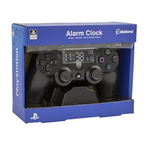 Paladone Playstation Controller Digital Alarm Clock - Officially Licensed Playstation Gamer Gifts and Room Decor