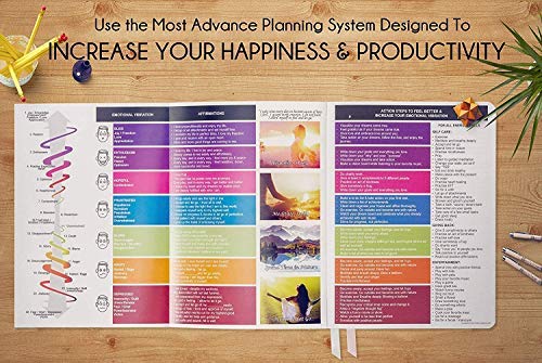 Academic Planner 2024-2025 - Dated July 2024-2025 Academic Planner, Weekly & Monthly Life Planner to Increase Productivity & Happiness, Daily Manifestation Journal, College Student, Work, Goal Journal