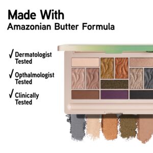 Physicians Formula Murumuru Butter Eyeshadow Palette, Dermatologist Approved, Sultry Nights