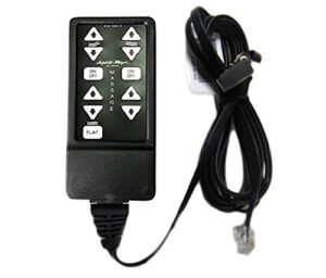 e-92 leggett and platt or adjusta magic series wired remote and cord for adjustable beds