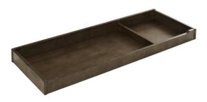 westwood design dovetail changing tray graphite brown