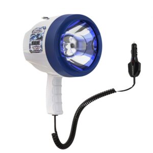 goodsmann marine spotlight corded handheld corded spot lights for boats 12 volt dc glare-free halogen spotlight 9924-h202-01