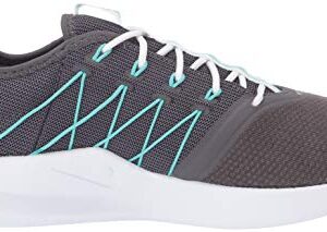 Nike Women's Viale Tech Racer Sneaker, Thunder Grey/Aurora Green-White, 6 Regular US