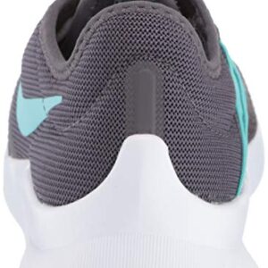 Nike Women's Viale Tech Racer Sneaker, Thunder Grey/Aurora Green-White, 6 Regular US