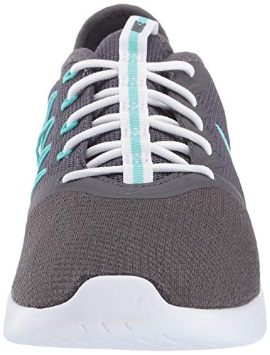 Nike Women's Viale Tech Racer Sneaker, Thunder Grey/Aurora Green-White, 6 Regular US