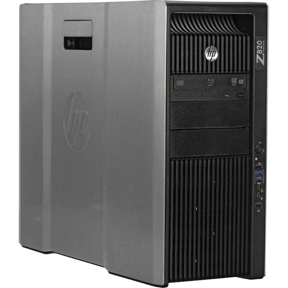 HP Z820 Workstation E5-2643 Quad Core 3.3Ghz 16GB 512GB SSD NVS310 Win 10 Pre-Install (Renewed)