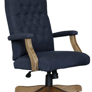 Boss Office Products Executive Commercial Chair, Navy