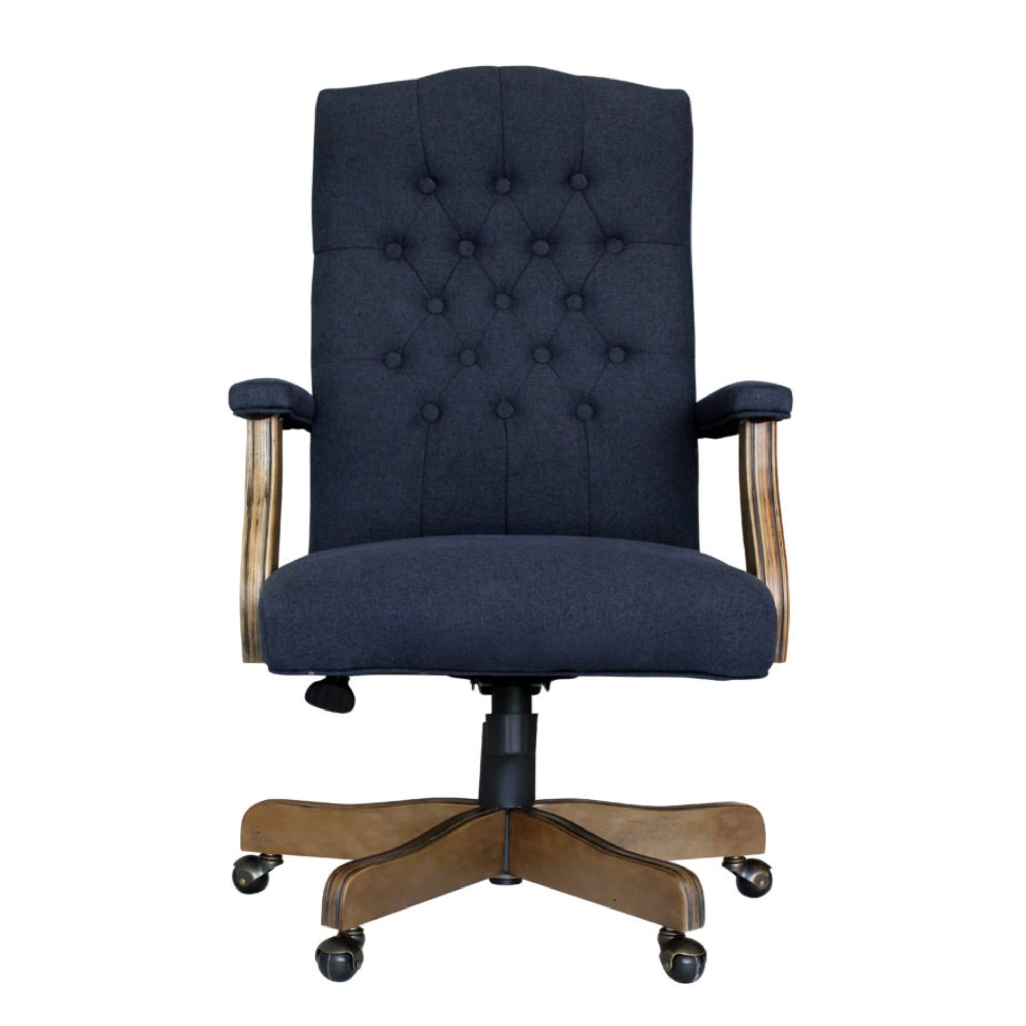 Boss Office Products Executive Commercial Chair, Navy