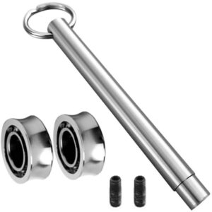 yoyo replacement - 2 pcs unresponsive yoyo bearing + 2 pcs long axle (12mm) + yoyo bearing remover tool