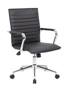 boss office products hospitality chair, black
