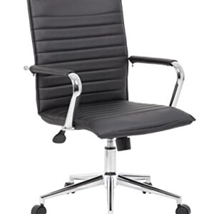 Boss Office Products Hospitality Chair, Black