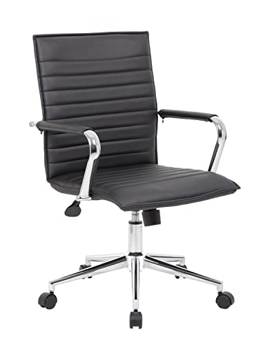 Boss Office Products Hospitality Chair, Black