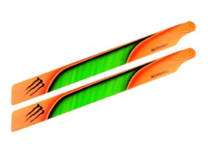 microheli plastic main blade 240mm c style - blade 230s / 230s v2