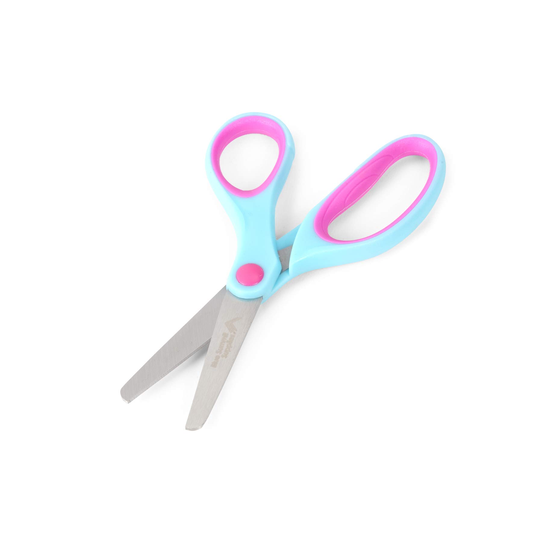 Blue Summit Supplies Kids Scissors, Student Scissors with Comfort Grip, Bulk Safety Scissors for School and Classrooms, Orange, Blue, and Pink Children Scissors, 30 Pack