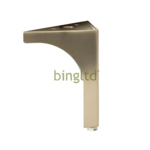 BingLTD - 4 1/2" Brushed Gold Metal Sofa Legs - Set of 4 (ML-45T-BG)