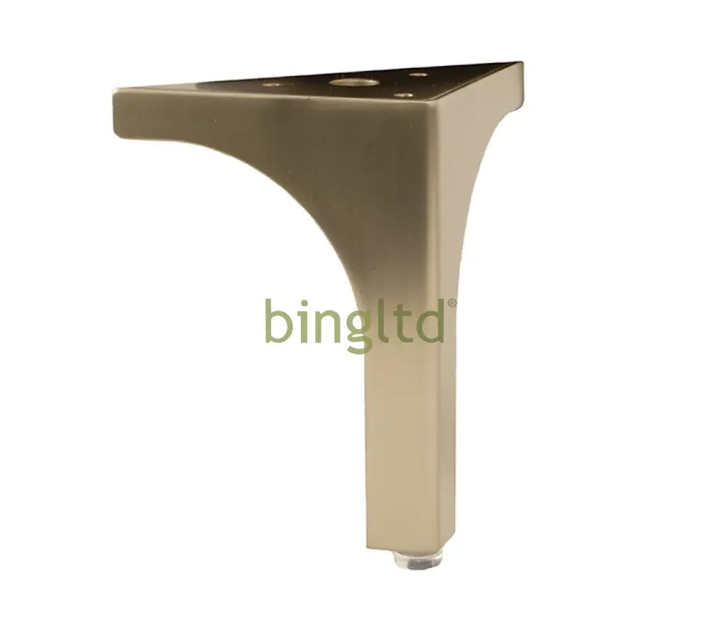 BingLTD - 4 1/2" Brushed Gold Metal Sofa Legs - Set of 4 (ML-45T-BG)