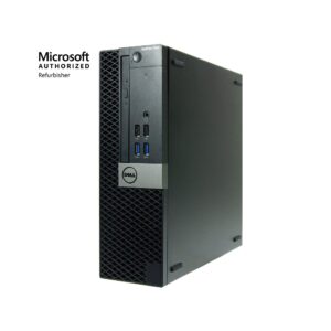 Dell Optiplex 7040-SFF, Core i5-6500 3.2GHz, 8GB RAM, 2TB Hard Drive, DVD, Windows 10 Pro 64bit (Renewed)