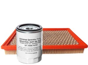 generac 0e9371a & universal generator parts replacement for 070185e and 070185es (filter with oil)