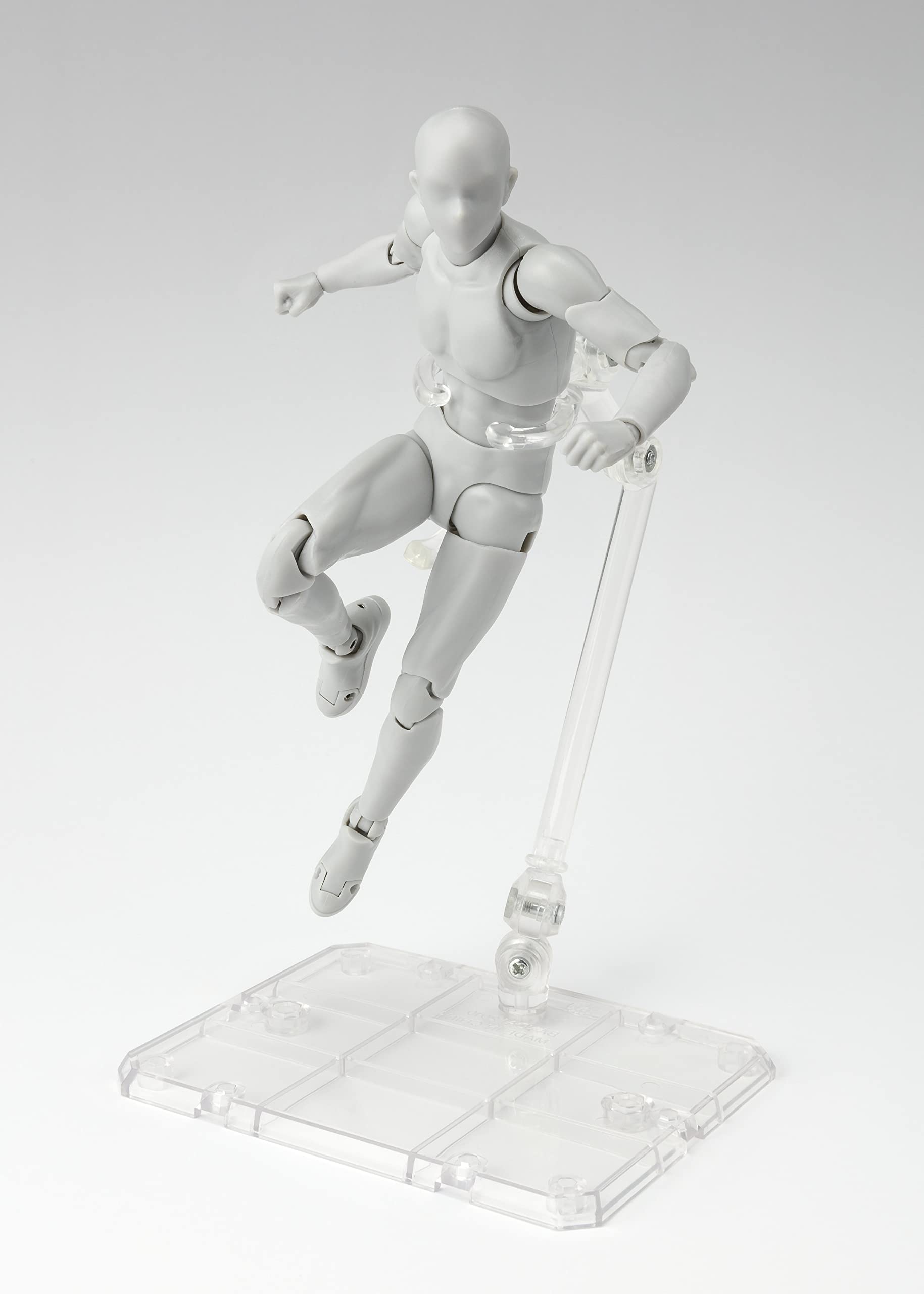 TAMASHII NATIONS Stage Act. 4 for Humanoid Stand Support (Clear) (2 Stands) - Bandai Spirits Official SHFiguarts Stand