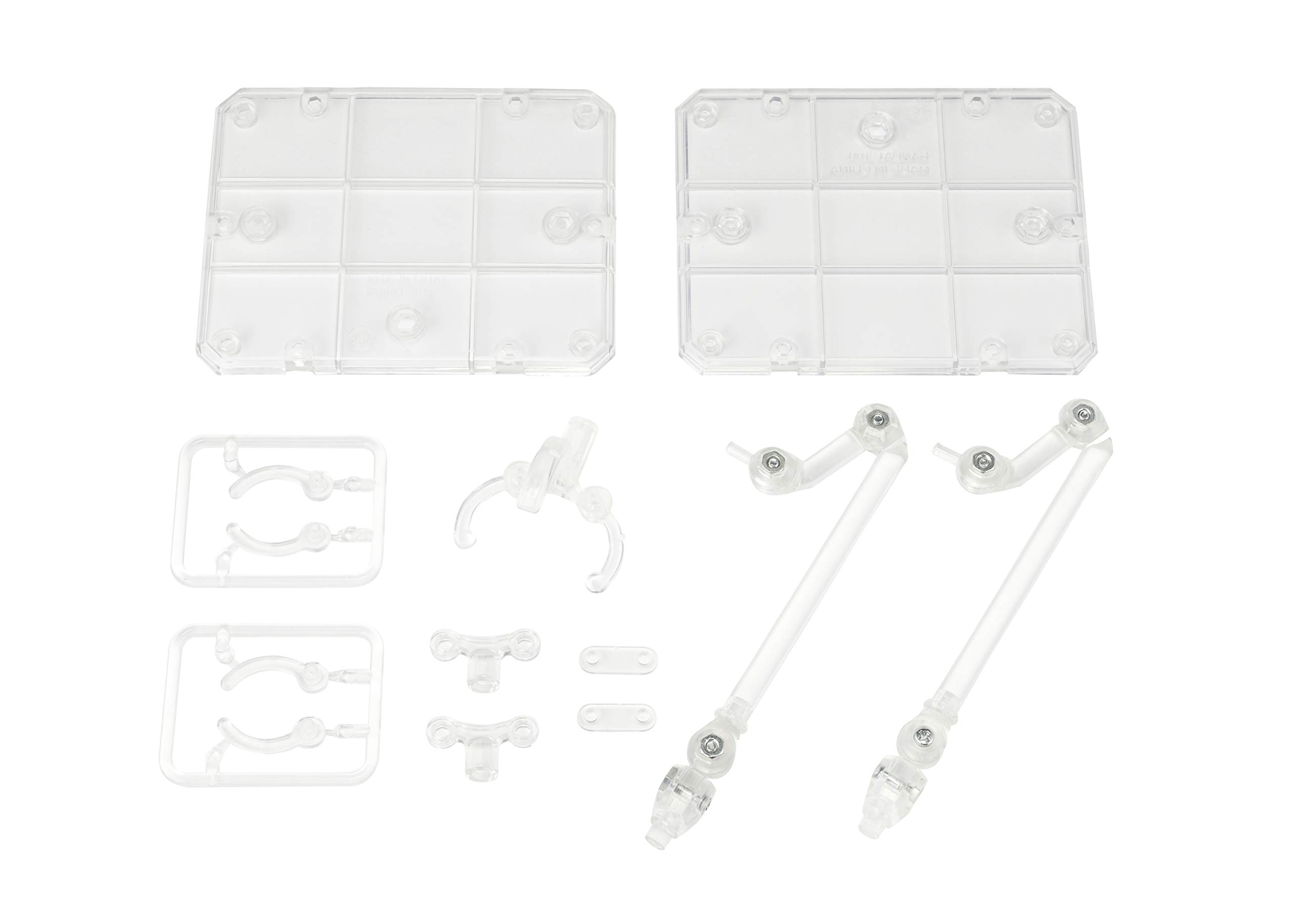 TAMASHII NATIONS Stage Act. 4 for Humanoid Stand Support (Clear) (2 Stands) - Bandai Spirits Official SHFiguarts Stand