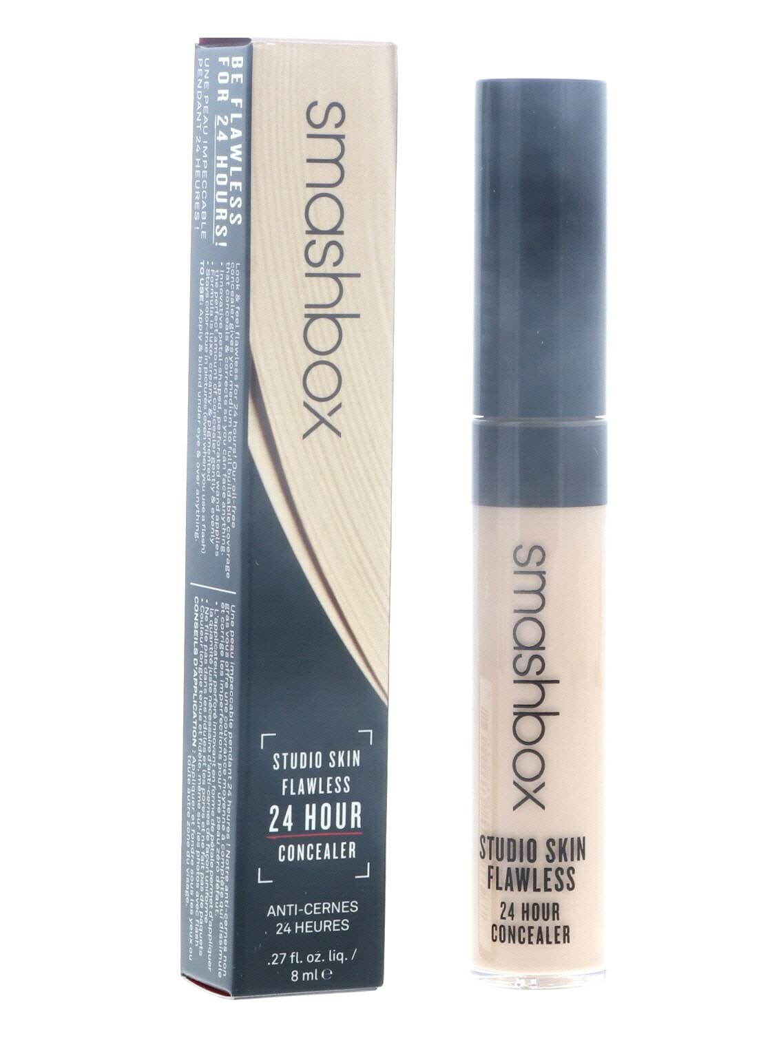 Smashbox Studio Skin Flawless 24 Hr Concealer Light Neutral 0.27 Ounce, clear