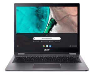 acer chromebook spin 13 cp713 2-in-1 convertible, 8th gen intel core i5-8250u, 13.5in 2k resolution touchscreen, 8gb lpddr3, 128gb emmc, backlit keyboard, aluminum chassis (renewed)