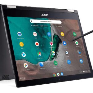 Acer Chromebook Spin 13 CP713 2-in-1 Convertible, 8th Gen Intel Core i5-8250U, 13.5in 2K Resolution Touchscreen, 8GB LPDDR3, 128GB eMMC, Backlit Keyboard, Aluminum Chassis (Renewed)