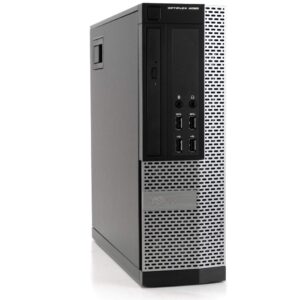 Dell Optiplex 9020 Desktop PC, 3.2 GHz Intel Core i5-4570, 8 GB RAM, 1 TB HDD, Keyboard & Mouse, 17in Monitor (Brands Vary), DVD-RW, Windows 10 (Renewed)