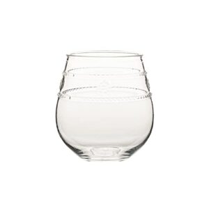 juliska isabella acrylic stemless glass