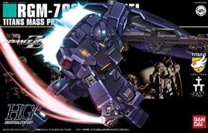 bandai hobby - gundam 0083 - #74 rgm-79q gm quel, bandai hguc 1/144 model kit, multi