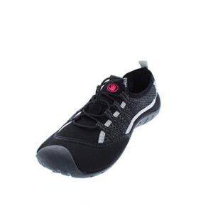 body glove women's sidewinder water shoe, black/black, 8