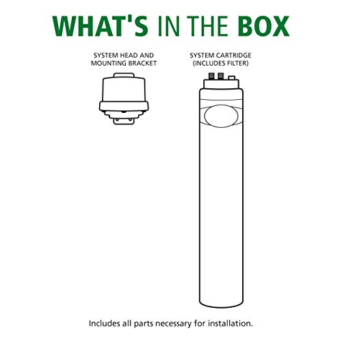 AO Smith Under Sink Water Filter System - Advanced Direct Connect Main Faucet Clean Water Filtration - Claryum Filtration Reduces 99% of 78 Harmful Contaminants - AO-MF-ADV