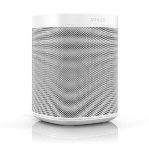 sonos one (gen 2) - voice controlled smart speaker with amazon alexa built-in (white)