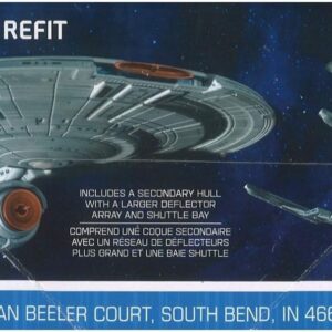 Polar Lights Star Trek NX-01 Enterprise (Snap) 2T 1:1000 Scale Model Kit