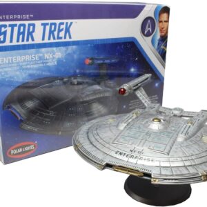 Polar Lights Star Trek NX-01 Enterprise (Snap) 2T 1:1000 Scale Model Kit