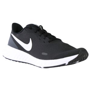 Nike Men's Revolution 5 Wide Running Shoe, Black/White-Anthracite, 9 4E US