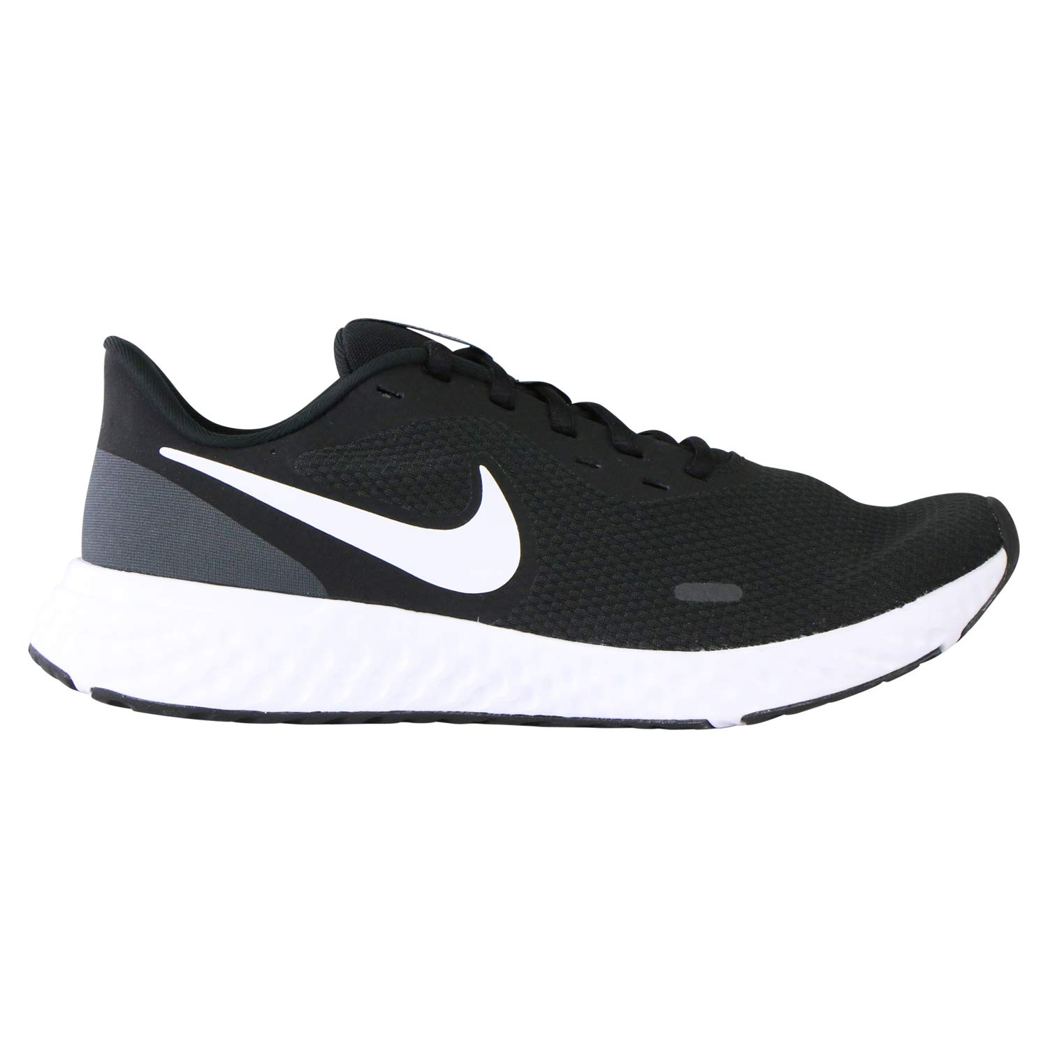 Nike Men's Revolution 5 Wide Running Shoe, Black/White-Anthracite, 9 4E US