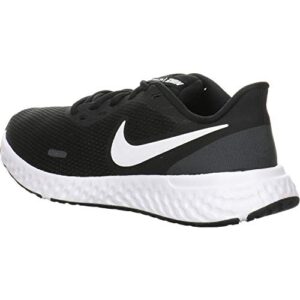 Nike Women's Revolution 5 Running Shoe, Black/White-Anthracite, 9 Regular US