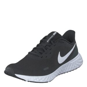 nike men's revolution 5 running shoe, black/white-anthracite, 9 regular us