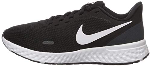 Nike Women's Revolution 5 Running Shoe, Black/White-Anthracite, 6.5 Wide US