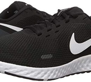 Nike Women's Revolution 5 Running Shoe, Black/White-Anthracite, 6.5 Wide US