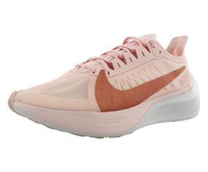 nike womens zoom gravity performance running shoes pink 6.5 medium (b,m)